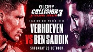 GLORY Collision 3 PPV 23 Oct 2021 Live Stream Full Replay