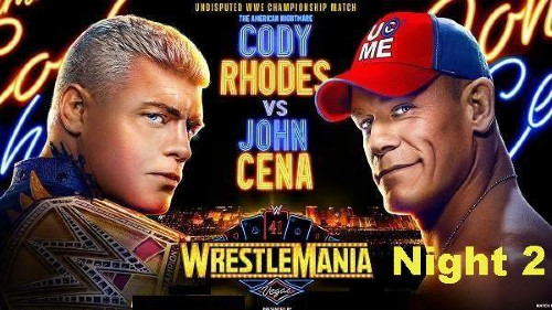 WWE WrestleMania 41 Night 2 -2025 – PPV Live 4/20/25