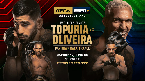 UFC 317 Topuria vs Oliveira PPV Pay Per View 6/28/2025 Live