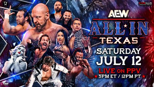 AEW All In Texas 2025 PPV Live Stream  – July 12th 2025